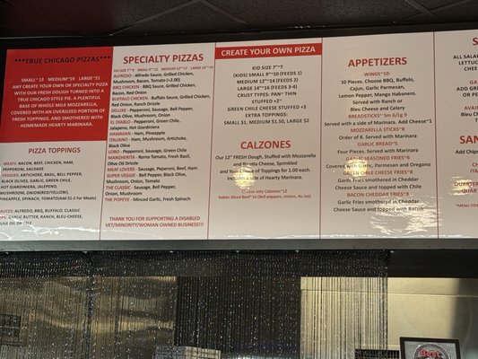 Menu photo 1 Chicago Pizza Kitchen Albuquerque, NM Menu photo 1 Chicago Pizza Kitchen Albuquerque, NM