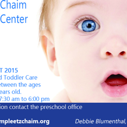 Temple Etz Chaim Infant Care Center