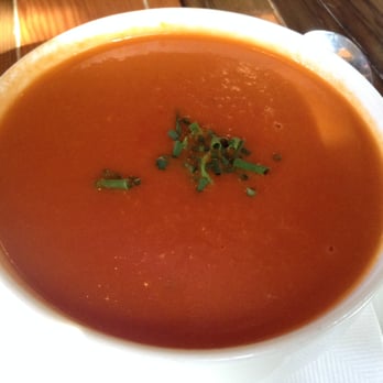Pomegranate Bistro - One bowl of tomato cream soup ($7.00) - Breakfast & Brunch Near Me - Redmond, Washington Pomegranate Bistro - One bowl of tomato cream soup ($7.00) - Breakfast & Brunch Near Me - Redmond, Washington