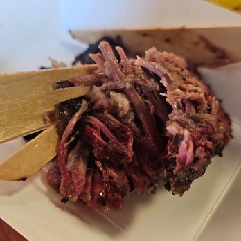 Fikscue Craft BBQ - A piece of the dino rib! So good I broke my fork - Barbeque Near Me - Alameda, California