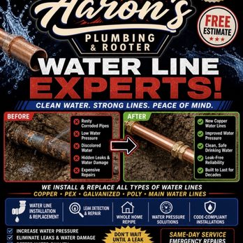 Aaron's Plumbing & Rooter - Plumbing Near Me - Gilroy, California Aaron's Plumbing & Rooter - Plumbing Near Me - Gilroy, California