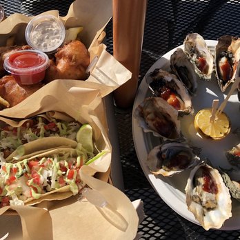 The Birds Cafe - Fish & chips, fish tacos & BBQ oysters - Seafood Near Me - Bodega Bay, California