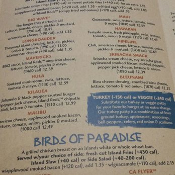 Islands Restaurant - Burgers Near Me - Manhattan Beach, California