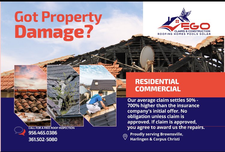 Slide of EGO Claims & Construction