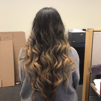 Tresses Salon - After my first session. (Curled it myself for work) - Hair Salons Near Me - Tracy, California Tresses Salon - After my first session. (Curled it myself for work) - Hair Salons Near Me - Tracy, California