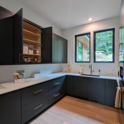 Green Mountain Space Professional Organizing  - Scullery organization for 2025 Parade of Homes winner Buchanan Construction in Arden, NC