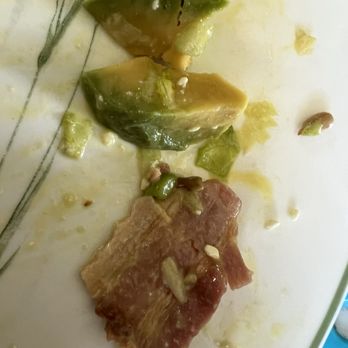 Pie-O-Mine Greens - Undercooked bacon and unripe avocado - Pizza Near Me - Tonawanda, New York Pie-O-Mine Greens - Undercooked bacon and unripe avocado - Pizza Near Me - Tonawanda, New York