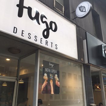 Fugo Desserts - Store sign - Desserts Near Me - Toronto, Ontario Fugo Desserts - Store sign - Desserts Near Me - Toronto, Ontario