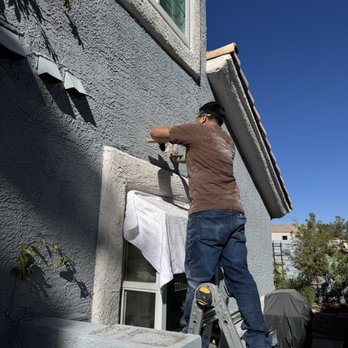 Mr E Does It All - Rueben cutting hole for wall vent cap. - Appliances & Repair Near Me