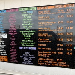 The 509 Drink Shop - Menu as of 6.27.2026