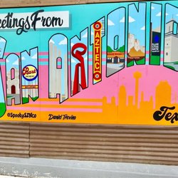 Greetings From San Antonio Mural