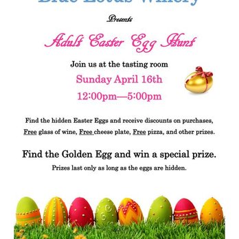 Blue Lotus Winery - Blue Lotus Easter Egg Hunt - Venues & Event Spaces Near Me - Seguin, Texas