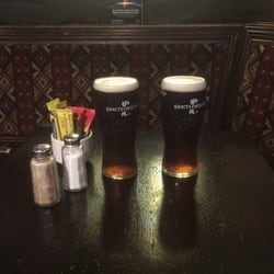 Fleet Inn Bar - Two pints of Smithwicks, please
