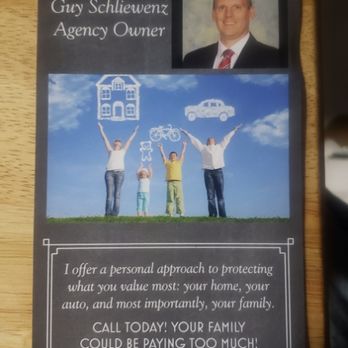 Guy Schliewenz - Phoenix Insurance - Front side of pamphlet. - Home & Rental Insurance Near Me - Hickory, North Carolina Guy Schliewenz - Phoenix Insurance - Front side of pamphlet. - Home & Rental Insurance Near Me - Hickory, North Carolina