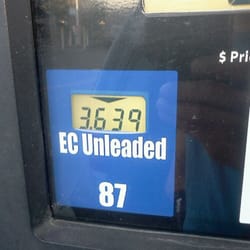 ampm - Price as of 10/27/11....10¢ less than anywhere else on my drive to/from work.