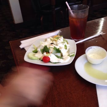 Costas - Salad with ranch - Mediterranean Near Me - Birmingham, Alabama Costas - Salad with ranch - Mediterranean Near Me - Birmingham, Alabama