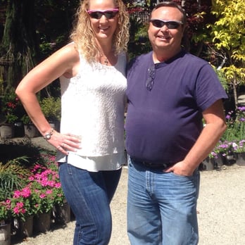 High Hand Cafe - Me and my Favorite in front of some beautiful plants! Love him! - New American Near Me - Loomis, California