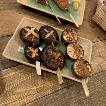 Susuru - Shitake mushroom and eggplant yasai - Izakaya Near Me - Orlando, Florida Susuru - Shitake mushroom and eggplant yasai - Izakaya Near Me - Orlando, Florida