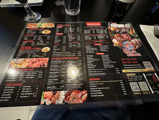 Menu photo 2 U Sushi & Hibachi Ormond Beach, FL Menu photo 2 U Sushi & Hibachi Ormond Beach, FL