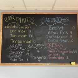 Panhandle BBQ - Menu