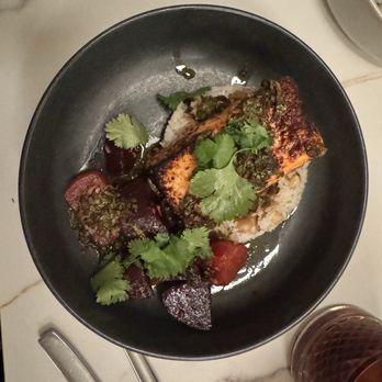 The Gathering Table - Salmon - New American Near Me - Solvang, California The Gathering Table - Salmon - New American Near Me - Solvang, California