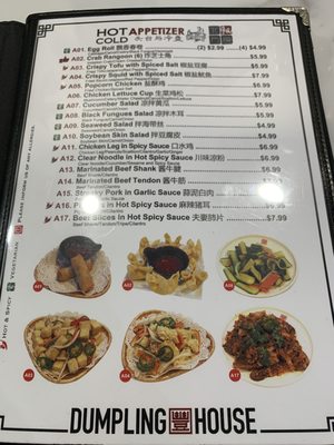 Menu photo 2 Dumpling House Frisco, TX