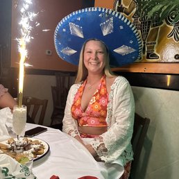 Celebrating at Escorzo's!