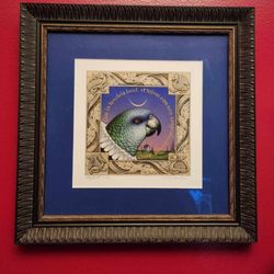 Amsterdam Art Gallery - One of a pair of paintings I bought in Mexico, expertly matted and framed by Amsterdam.
