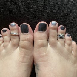 Exactly what I wanted for colors. Regular polish pedicure Exactly what I wanted for colors. Regular polish pedicure