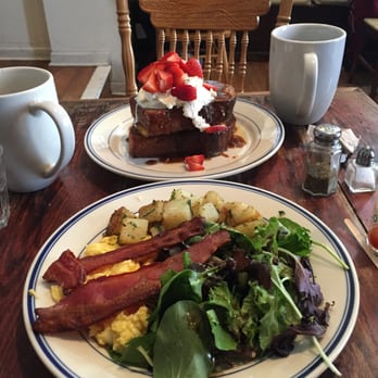 Bonafini - breakfast platter ($9) and french toast - Breakfast & Brunch Near Me - Brooklyn, New York