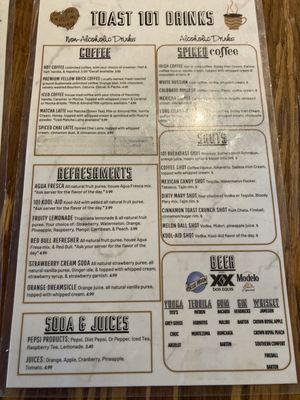 Menu photo 6 Toast 101 Tucson, AZ