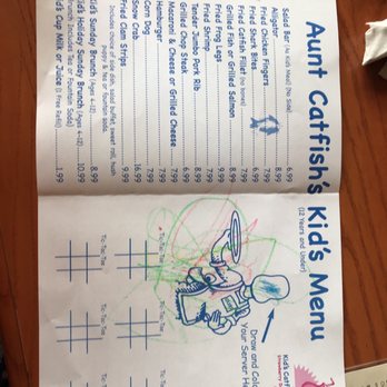 Aunt Catfish's - Kid's menu - Southern Near Me - Port Orange, Florida