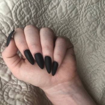 Happy Spa Nails - Forest green shellac acrylics with matte top coat. Pictures don't even do them justice. - Nail Salons Near Me - Saint Clair Shores, Michigan Happy Spa Nails - Forest green shellac acrylics with matte top coat. Pictures don't even do them justice. - Nail Salons Near Me - Saint Clair Shores, Michigan