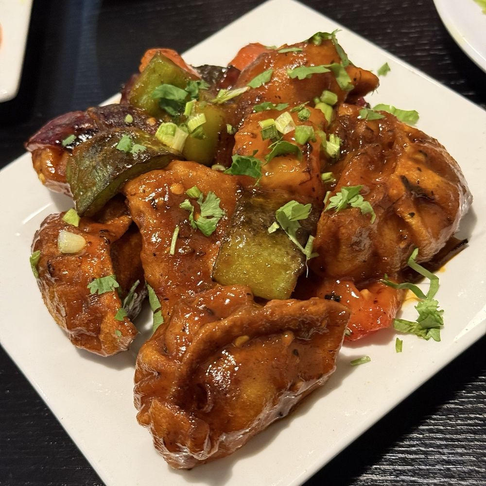 Himalayan Hub - Chicken Momo Chili - Indian Near Me - San Francisco, California Himalayan Hub - Chicken Momo Chili - Indian Near Me - San Francisco, California
