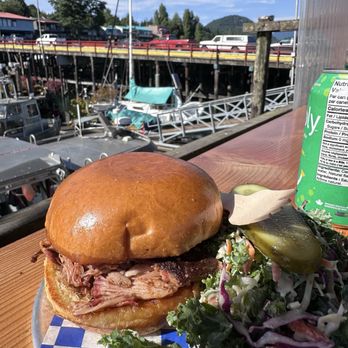 Smoke On The Water BBQ - Bbq beef sandwich and salad Deliciousness! - Barbeque Near Me - Gibsons, British Columbia Smoke On The Water BBQ - Bbq beef sandwich and salad Deliciousness! - Barbeque Near Me - Gibsons, British Columbia