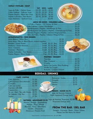 Menu photo 3 La Gran Via Restaurant Union City, NJ