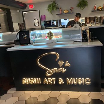 Sam Sushi  Art & Music - Sushi Bars Near Me - Framingham, Massachusetts