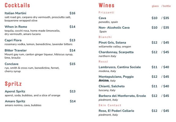 Menu photo 2 Uncle Dom's Italian Kitchen Seattle, WA Menu photo 2 Uncle Dom's Italian Kitchen Seattle, WA