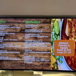 Menu Menu