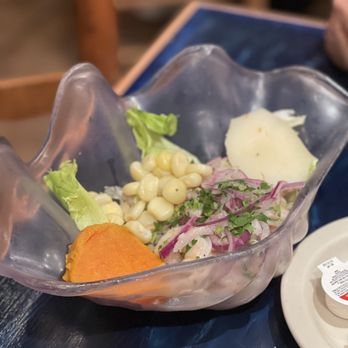 Salmon & Salmon Restaurant - a salad in a plastic bowl - Seafood Near Me - Miami, Florida Salmon & Salmon Restaurant - a salad in a plastic bowl - Seafood Near Me - Miami, Florida