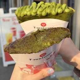 Exterior outside entrance of T-Swirl Crepe - Matcha Brulee Crepe, Matcha Tiramisu Crepe - Brooklyn, New York Exterior outside entrance of T-Swirl Crepe - Matcha Brulee Crepe, Matcha Tiramisu Crepe - Brooklyn, New York