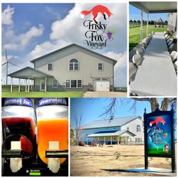 Frisky Fox Vineyard - Wine slushies and patio!