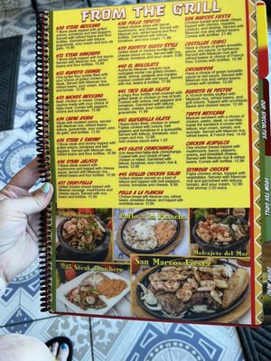 Menu photo 3 San Marcos Mexican Restaurant Seymour, IN Menu photo 3 San Marcos Mexican Restaurant Seymour, IN