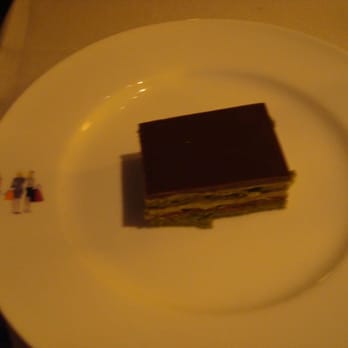 The Mark Restaurant - Green Tea Opera Cake - French Near Me - New York, New York The Mark Restaurant - Green Tea Opera Cake - French Near Me - New York, New York