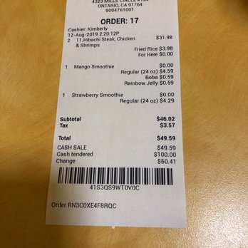 D Grill Boy - Prices aren't bad at all . - Juice Bars & Smoothies Near Me - Ontario, California