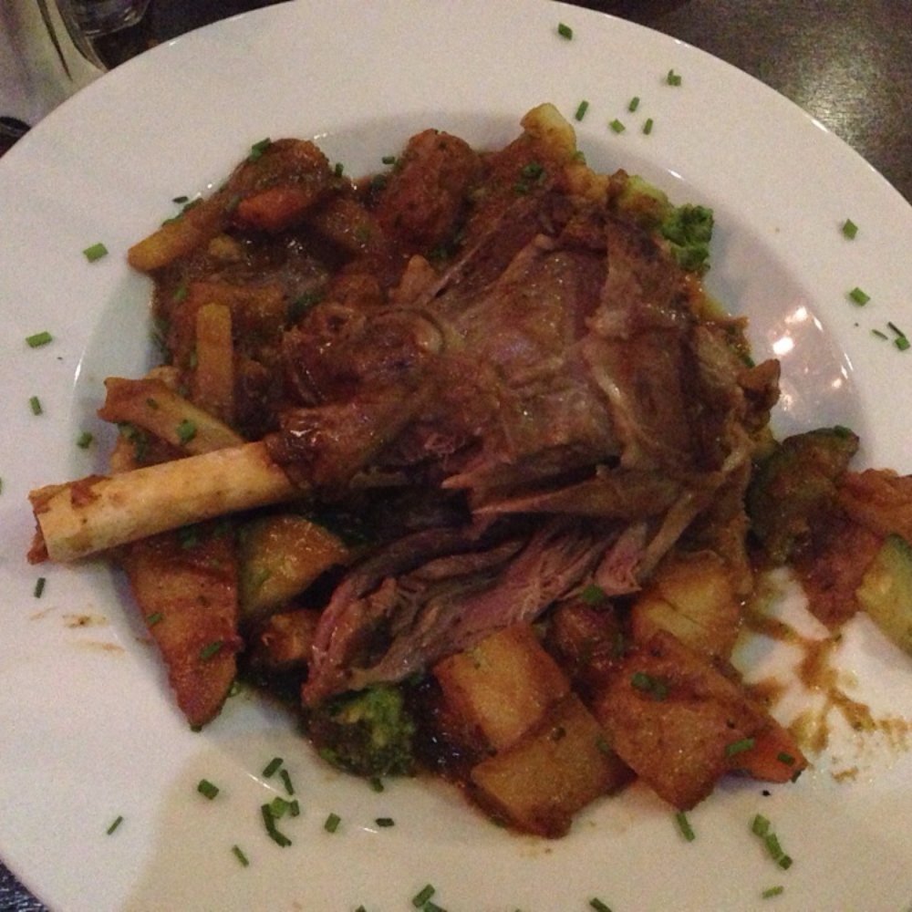 Cafe Sol - Seasonal Special: Lamb Shank - Bars Near Me - London, XGL