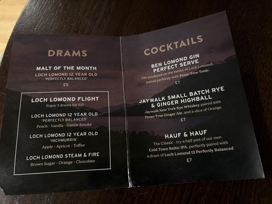 Menu photo 3 Element Edinburgh, EDH Menu photo 3 Element Edinburgh, EDH