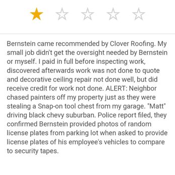 Bernstein Painting - REVIEW ATTACHED - Painters Near Me - Mulkeytown, Illinois