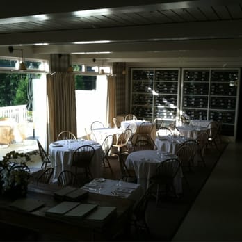 Valley Restaurant - Dining room and wine wall - American Near Me - Garrison, New York