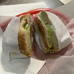 Turkey Sandwich Bagel Turkey Sandwich Bagel